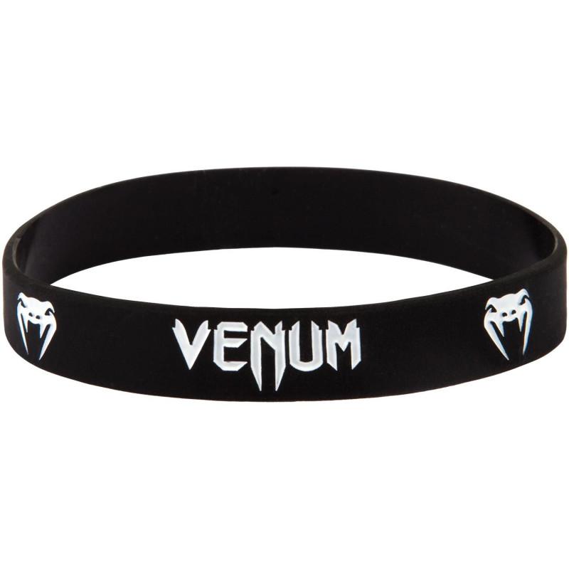 Резинка браслет Venum Rubber Band Black/White (02159) фото 1