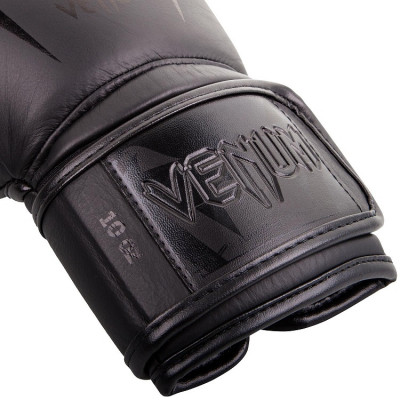 Перчатки Venum Giant 3.0 Boxing Gloves Nappa Black/Black (01710) фото 4