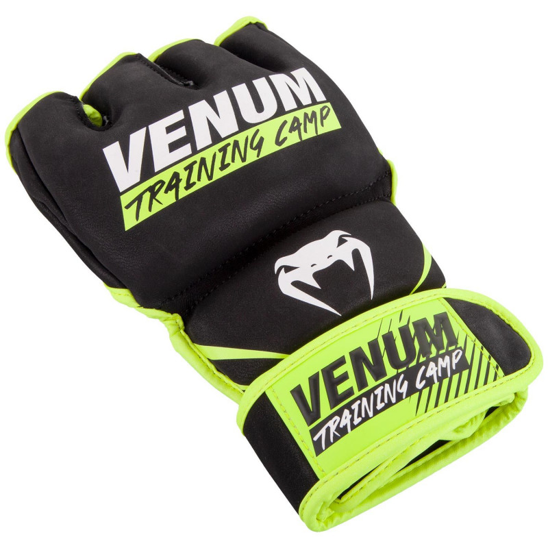 Перчатки Venum Training Camp 2.0 MMA Black/Neo (01749) фото 3