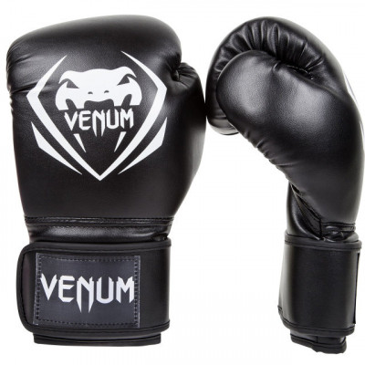 Перчатки Venum Contender Boxing Gloves Black (01348) фото 1