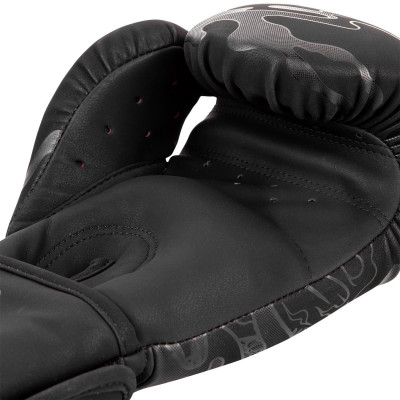 Перчатки Venum Dragons Flight Boxing Gloves Black/Black (01705) фото 6