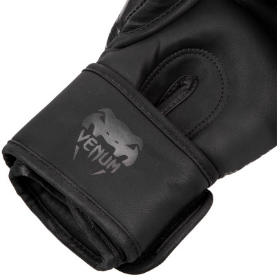 Перчатки Venum Dragons Flight Boxing Gloves Black/Black (01705) фото 4