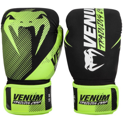 Перчатки Venum Training Camp 2.0 Boxing Black/Neo (01748) фото 1