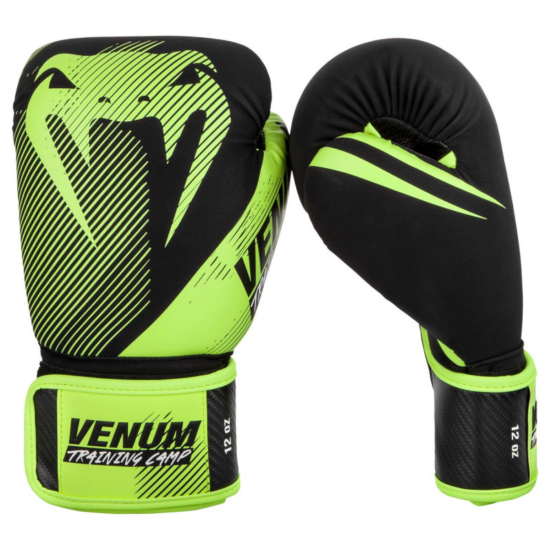 Перчатки Venum Training Camp 2.0 Boxing Black/Neo (01748) фото 3