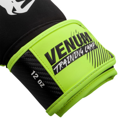 Перчатки Venum Training Camp 2.0 Boxing Black/Neo (01748) фото 4