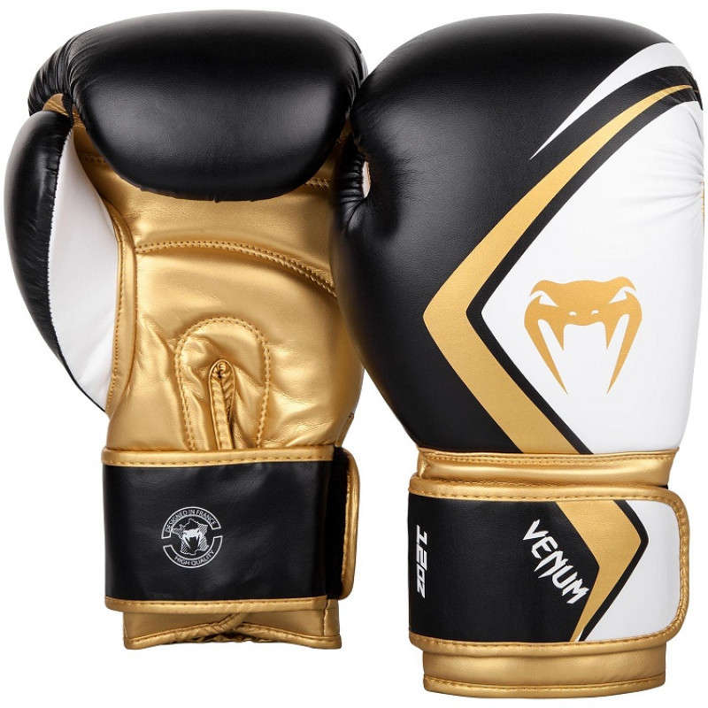 Перчатки Venum Boxing Gloves Contender 2.0 B/W/G (01565) фото 2