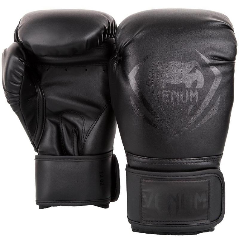 Перчатки Venum Contender Boxing Black/Black (01356) фото 2