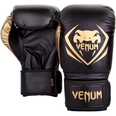 Перчатки Venum Contender Boxing Black/Gold (01357) фото 2