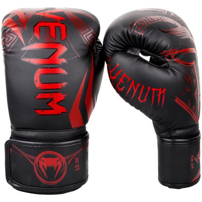 Перчатки Venum Gladiator 3.0 Boxing Gloves Black/Red (01556) фото 1