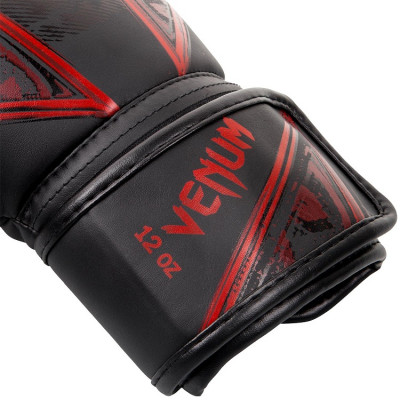 Перчатки Venum Gladiator 3.0 Boxing Gloves Black/Red (01556) фото 4