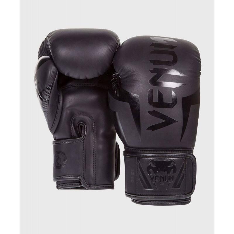 Боксёрские перчатки Venum Elite Boxing Glove Black (02184) фото 2