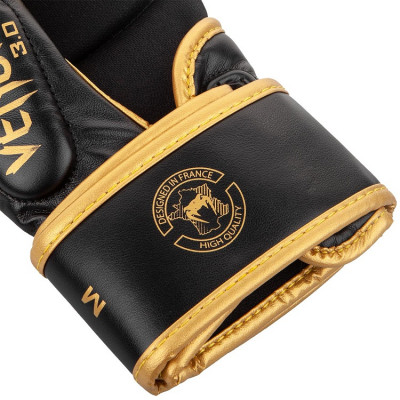 Перчатки Venum Challenger 3.0 Sparring Gloves Black/Gold (01577) фото 5