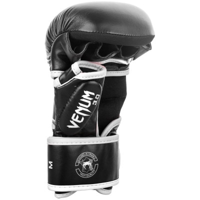Перчатки Venum Challenger 3.0 Sparring Gloves Black/White (01571) фото 6