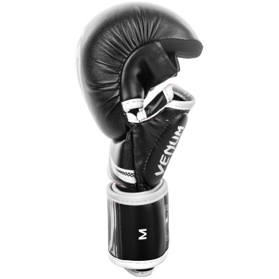 Перчатки Venum Challenger 3.0 Sparring Gloves Black/White (01571) фото 5