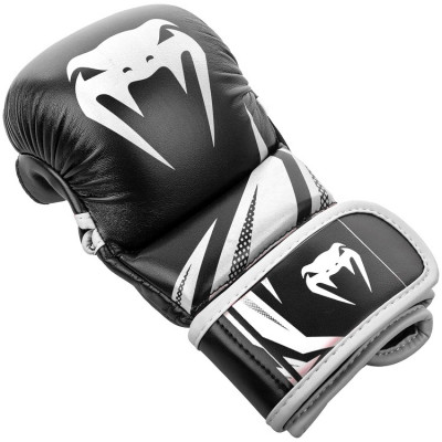 Перчатки Venum Challenger 3.0 Sparring Gloves Black/White (01571) фото 4