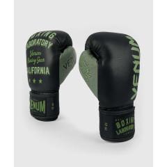 Перчатки Venum Boxing Lab Gloves Black/Green
