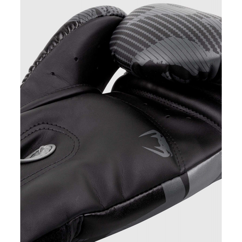 Перчатки Venum Elite Boxing Gloves Black/Dark camo (01999) фото 5