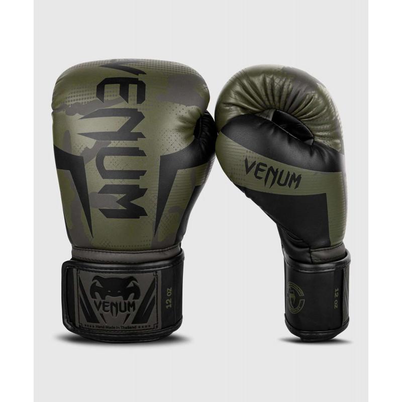 Рукавиці Venum Elite Boxing Gloves Khaki camo (02085) фото 1