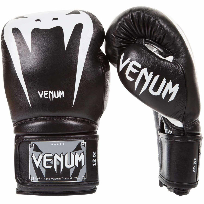 Боксерские перчатки Venum Giant 3.0 Nappa Чёрные (01845) фото 1