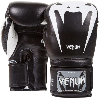 Боксерские перчатки Venum Giant 3.0 Nappa Чёрные (01845) фото 2