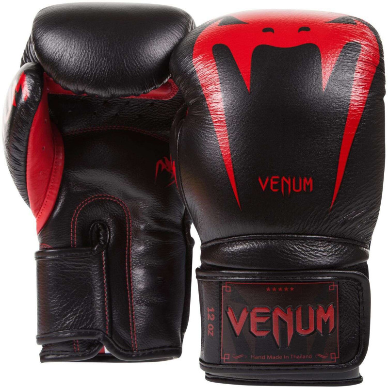 Боксерские Перчатки Venum Giant 3.0 Nappa Black/Devil (01879) фото 2