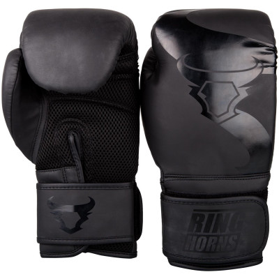 Перчатки Ringhorns Charger Boxing Gloves Black/B (01675) фото 2