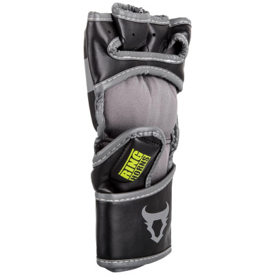 Перчатки Ringhorns Charger MMA Gloves Black/Neo/Yelow (01682) фото 2