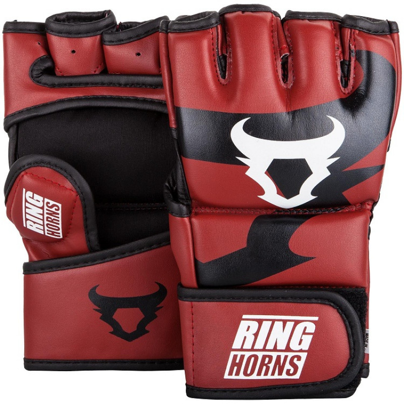 Рукавиці Ringhorns Charger MMA Gloves Red (01683) фото 1