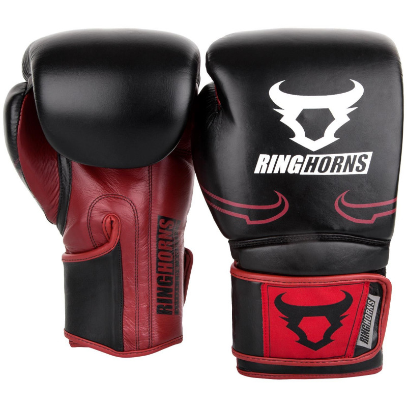 Перчатки Ringhorns Destroyer Boxing Gloves Black/Red (01688) фото 2