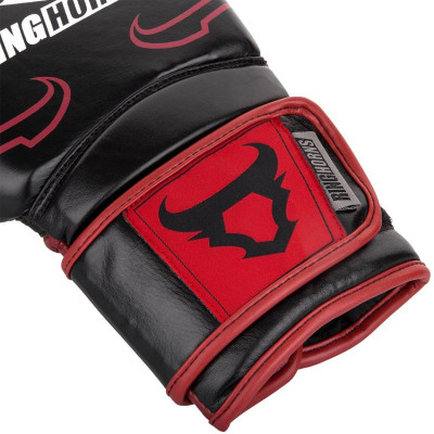 Перчатки Ringhorns Destroyer Boxing Gloves Black/Red (01688) фото 3