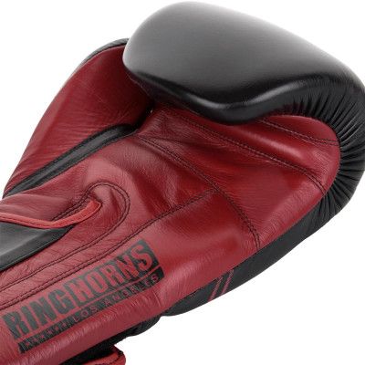 Перчатки Ringhorns Destroyer Boxing Gloves Black/Red (01688) фото 4