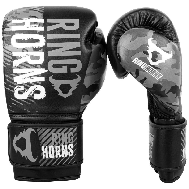 Перчатки Ringhorns Charger Camo Boxing Gloves B/G (02019) фото 1