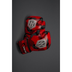 Боксёрские перчатки SVA STONE ІДУ на ВИ  RED