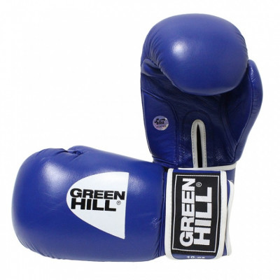 Боксёрские перчатки Green Hill TIGER AIBA Blue (01533) фото 1