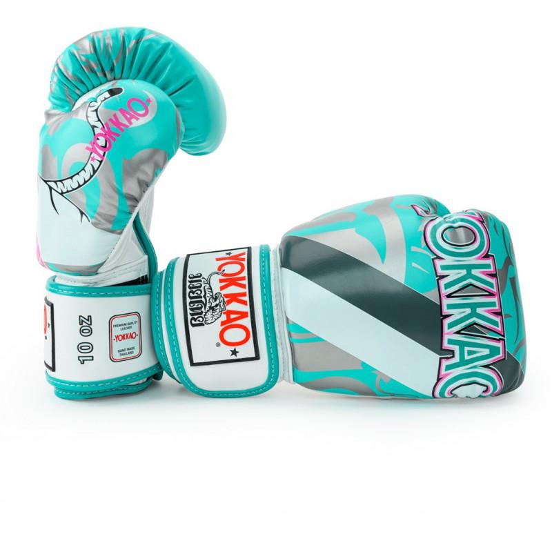 Перчатки боксёрские YOKKAO 90s Gloves Island (02212) фото 3