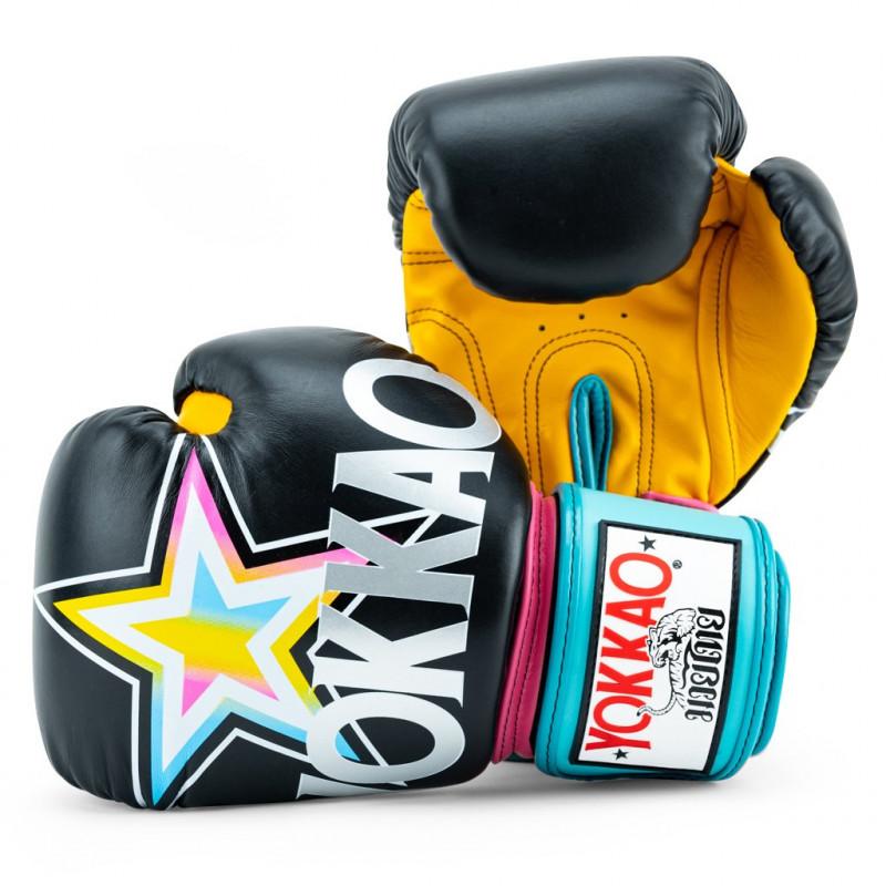 Перчатки для бокса YOKKAO Havana gloves black  (02255) фото 1