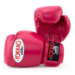 Боксёрские перчатки YOKKAO Matrix Boxing Gloves Cerise