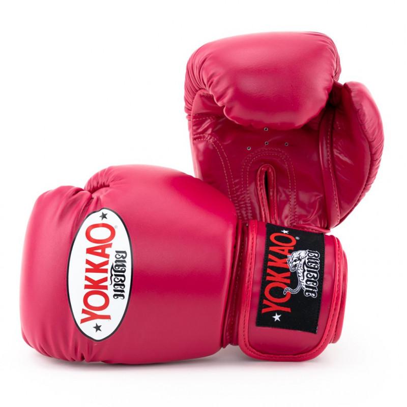 Боксёрские перчатки YOKKAO Matrix Boxing Gloves Cerise (02207) фото 1
