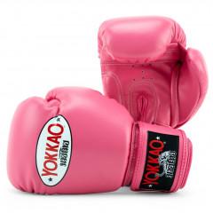 Боксёрские перчатки YOKKAO Matrix Boxing Gloves Hot Pink