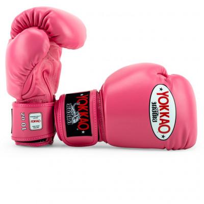Боксёрские перчатки YOKKAO Matrix Boxing Gloves Hot Pink (02203) фото 3