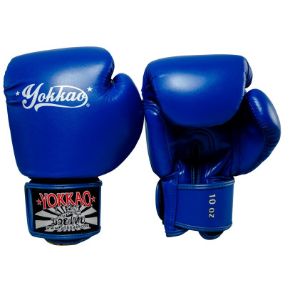 Перчатки YOKKAO Vertigo Blue Gloves (01460) фото 2