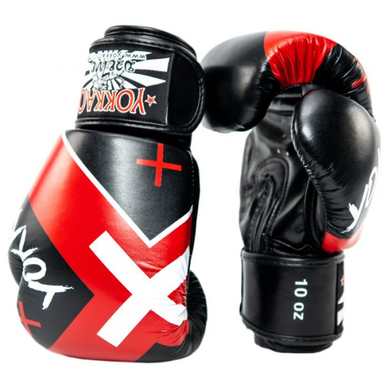 Боксёрские перчатки YOKKAO Vertigo X  Muay Thai black (01647) фото 3