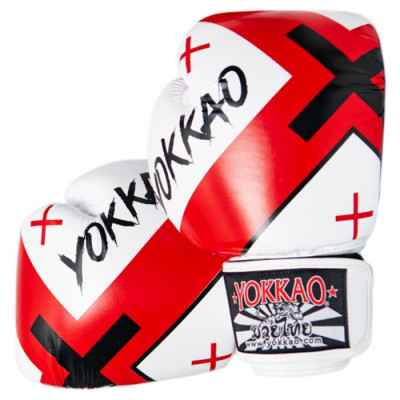 Боксёрские перчатки YOKKAO Vertigo X Muay Thai white (01648) фото 1