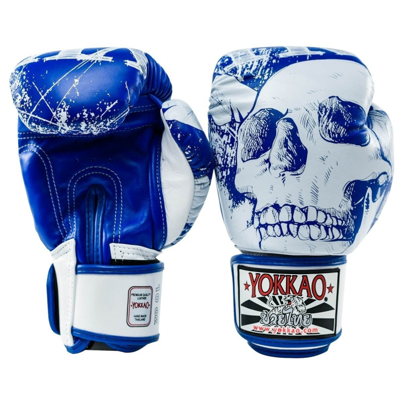 Перчатки боксёрские YOKKAO Skullz Muay Thai Gloves (01521) фото 4