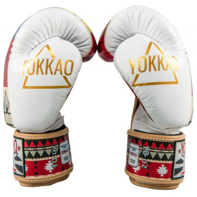 Боксёрские перчатки YOKKAO Freedom Muay Thai gloves  (01652) фото 3