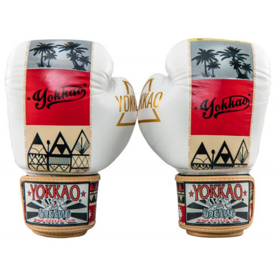 Боксёрские перчатки YOKKAO Freedom Muay Thai gloves  (01652) фото 4