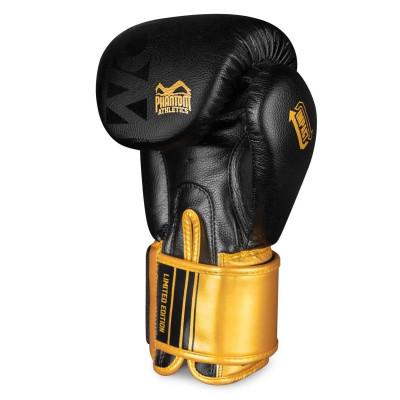 Боксерські рукавички Phantom APEX Black/Gold (02504) фото 2