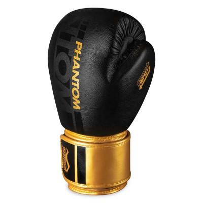 Боксерські рукавички Phantom APEX Black/Gold (02504) фото 3