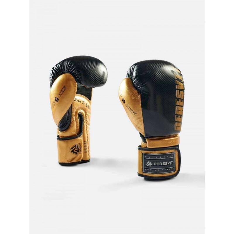 Боксерские перчатки Peresvit Core Boxing  B/Gold (02126) фото 3