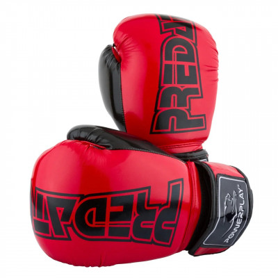 Боксерські рукавиці PowerPlay Red 3017 червоні (01796) фото 1